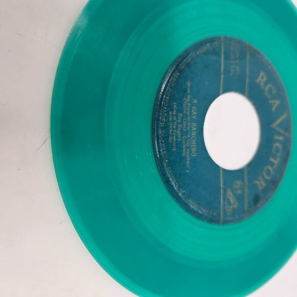 Roy Rogers 7" A Gay Ranchero / Home In Oklahoma RCA Victor 48-0011-8 Green Wax - Picture 10 of 13